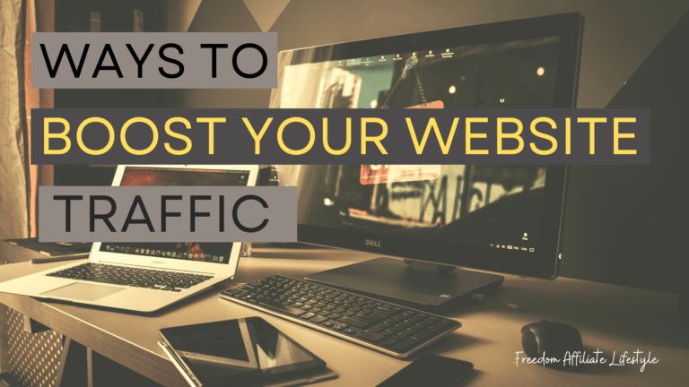 Ways to Boost Your Website Traffic