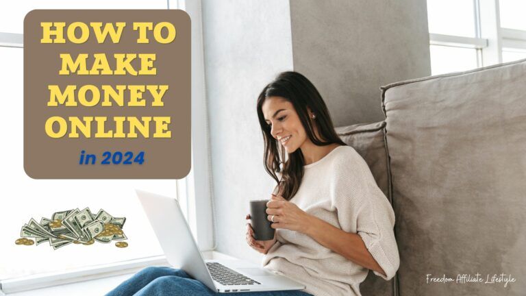 How to make money online in 2024