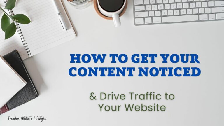 Drive Traffic to Your Website
