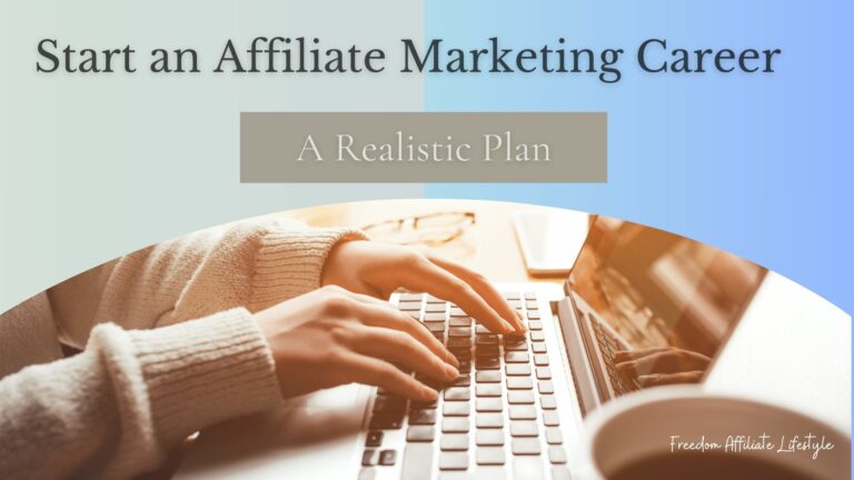Affiliate Marketing Career Online